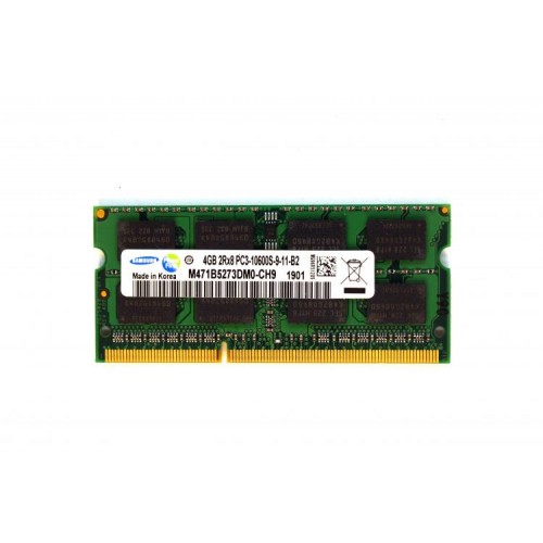 Оперативна пам'ять Samsung SODIMM DDR3-1333 4096MB PC3-10600 (M471B5273DM0-CH9) Оперативна пам'ять Samsung SODIMM DDR3-1333 4096MB PC3-10600 (M471B5273DM0-CH9)