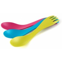 Ложка-виделка дитяча Light My Fire Spork Little 3 шт Lime/Cyan/Fuchsia (LMF-41293914)