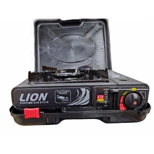 Плита газова No Brand Lion 66-3 Чорний (1909714637) Плита газова No Brand Lion 66-3 Чорний (1909714637)