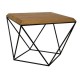 Кавовий журнальний столик у стилі Loft NS-555 480x530x530 мм Черный