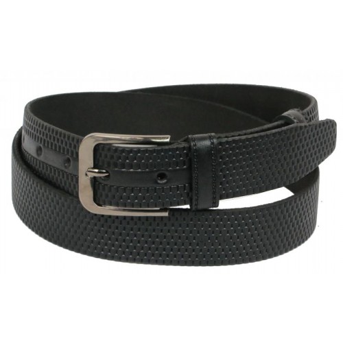 Шкіряний ремінь Skipper 110-130 x 3.5 см Чорний (1051-35) Шкіряний ремінь Skipper 110-130 x 3.5 см Чорний (1051-35)