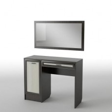 Туалетний столик Тиса Мебель БС-35 Венге Дуб молочний 75x40x100 см