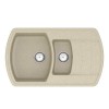 Кухонна Мийка Vankor Norton Nmp 04.86 Beige + Сифон Vankor в інтернет супермаркеті PbayMarket!