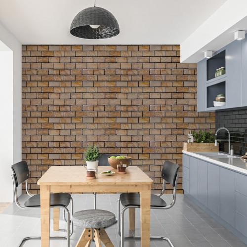 Декоративна панель ПВХ цегла під коричневий мармур Sticker Wall SW-00001428 960х480х4мм Декоративна панель ПВХ цегла під коричневий мармур Sticker Wall SW-00001428 960х480х4мм