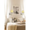 Бра Candellux Diva 15x27 см Золотисто-сріблястий (21-55040)