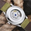 Водостійкий механічний годинник Ochstin Military silver