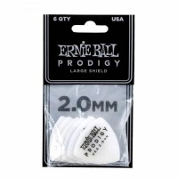 Медіатори Ernie Ball 9338 White Large Shield Prodigy Picks 6-Pack 2.0 mm (6 шт.) Медіатори Ernie Ball 9338 White Large Shield Prodigy Picks 6-Pack 2.0 mm (6 шт.)
