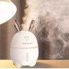 Зволожувач повітря та нічник 2в1 Humidifiers Rabbit Білий