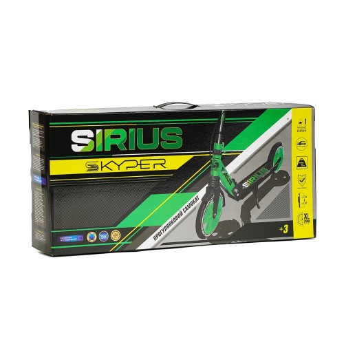 Самокат двоколісний Skyper Sirius колеса PU 200 мм Violet (134355) Самокат двоколісний Skyper Sirius колеса PU 200 мм Violet (134355)