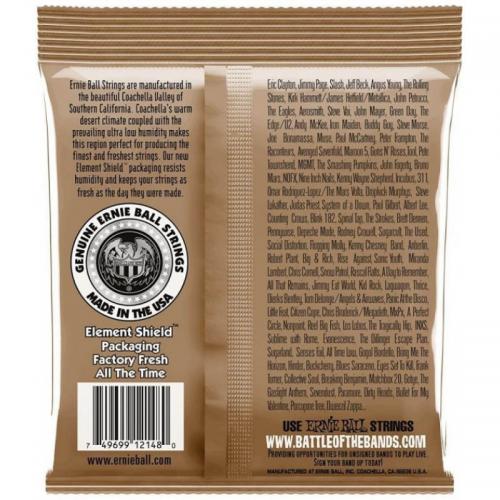 Струни для акустичної гітари Ernie Ball 2148 Earthwood Acoustic Phosphor Bronze 11/52 Струни для акустичної гітари Ernie Ball 2148 Earthwood Acoustic Phosphor Bronze 11/52