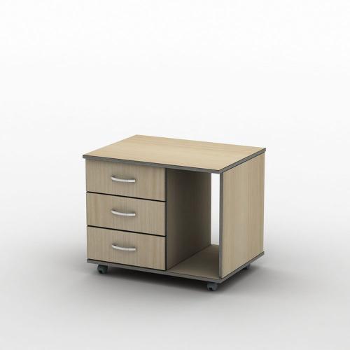 Тумба офісна Тиса Мебель ТМ-2 Бук 55x45.5x66 см