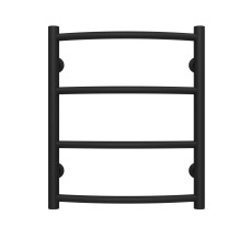 Рушникосушарка водяна Класік П4 400х500 Deffi Чорний (C.DK.50.40.4.B.C)