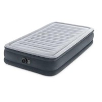 Надувне ліжко Intex 67766, 99 х 191 х 33 см, вбудований електронасос. Односпальне