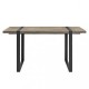 Обідній стіл у стилі Loft NS-1139 780x1400x650 мм Черный