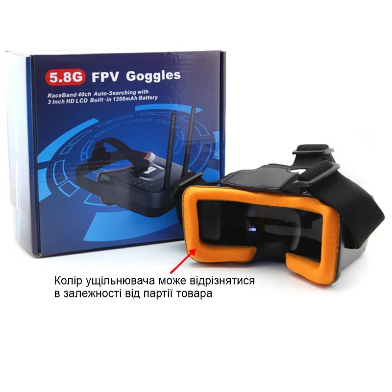 FPV окуляри для квадрокоптера та авіамоделей Nectronix VR009, 3