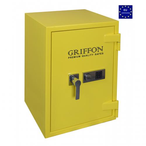 Сейф злостійкий Griffon CLE III.80.E COMBI GLOSS YELLOW Сейф злостійкий Griffon CLE III.80.E COMBI GLOSS YELLOW