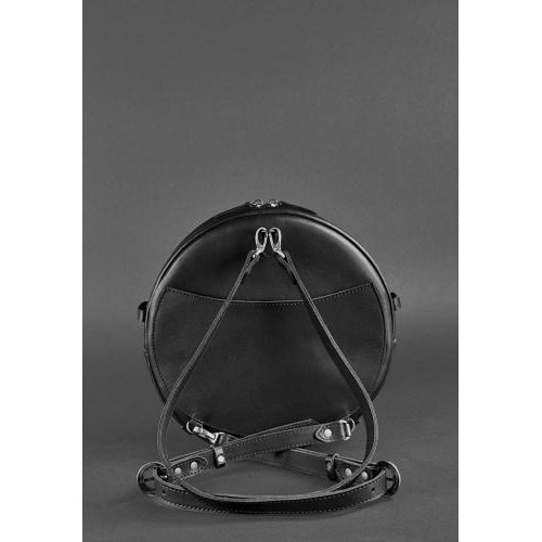 Кругла сумка-рюкзак BlankNote Чорний (BN-BAG-30-g) Кругла сумка-рюкзак BlankNote Чорний (BN-BAG-30-g)