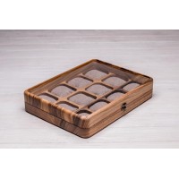 Бокс для зберігання наручних годинників ecoWalnut 7х35х26.5 см Бокс для зберігання наручних годинників ecoWalnut 7х35х26.5 см