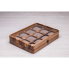 Бокс для зберігання наручних годинників ecoWalnut 7х35х26.5 см