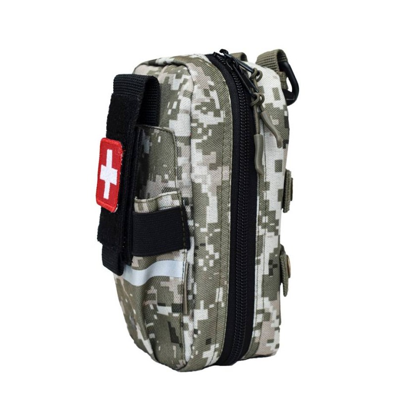 Тактична медична поясна сумка аптечка VS Thermal Eco Bag піксель