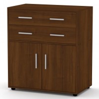 Комод Компаніт 2+2 Горіх екко (78х45х88 см) Комод Компаніт 2+2 Горіх екко (78х45х88 см)