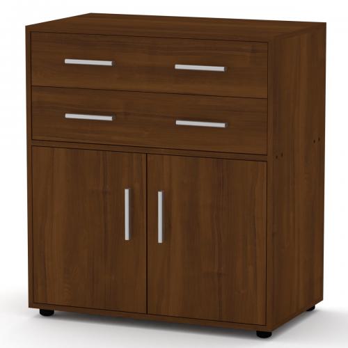 Комод Компаніт 2+2 Горіх екко (78х45х88 см) Комод Компаніт 2+2 Горіх екко (78х45х88 см)