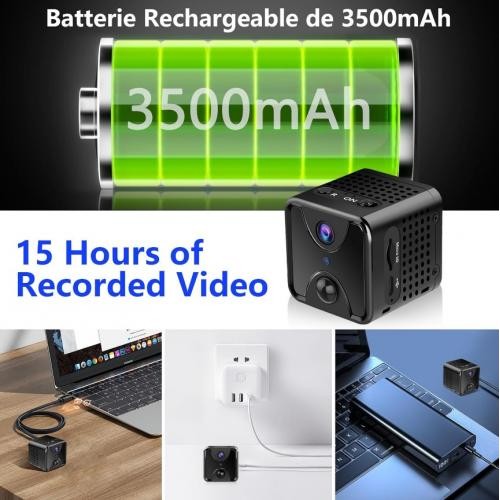 Міні-камера No Brand S6 4G 2.4G Wi-Fi 4K Ultra HD Чорний (2390000027) Міні-камера No Brand S6 4G 2.4G Wi-Fi 4K Ultra HD Чорний (2390000027)
