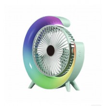 Вентилятор настільний No Brand USB-Type-C 33278 Green (30151433)