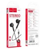 Дротові навушники Type-C  Hoco M93 Stereo вакуумні з мікрофоном 1.2m Black