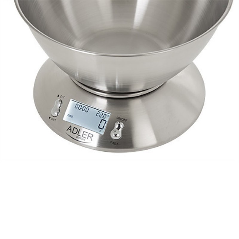 Ваги кухонні з чашею Adler AD 3134