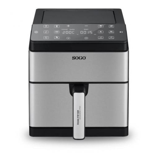Мультипіч Sogo 6 л Чорно-сріблястий SS-10910 Мультипіч Sogo 6 л Чорно-сріблястий SS-10910
