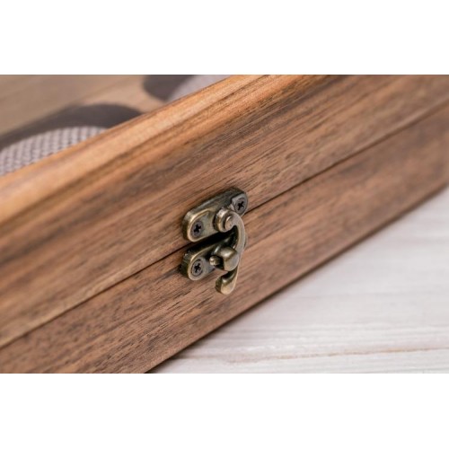 Коробочка для зберігання годинників ecoWalnut 7х26.5х9.5 см Коробочка для зберігання годинників ecoWalnut 7х26.5х9.5 см