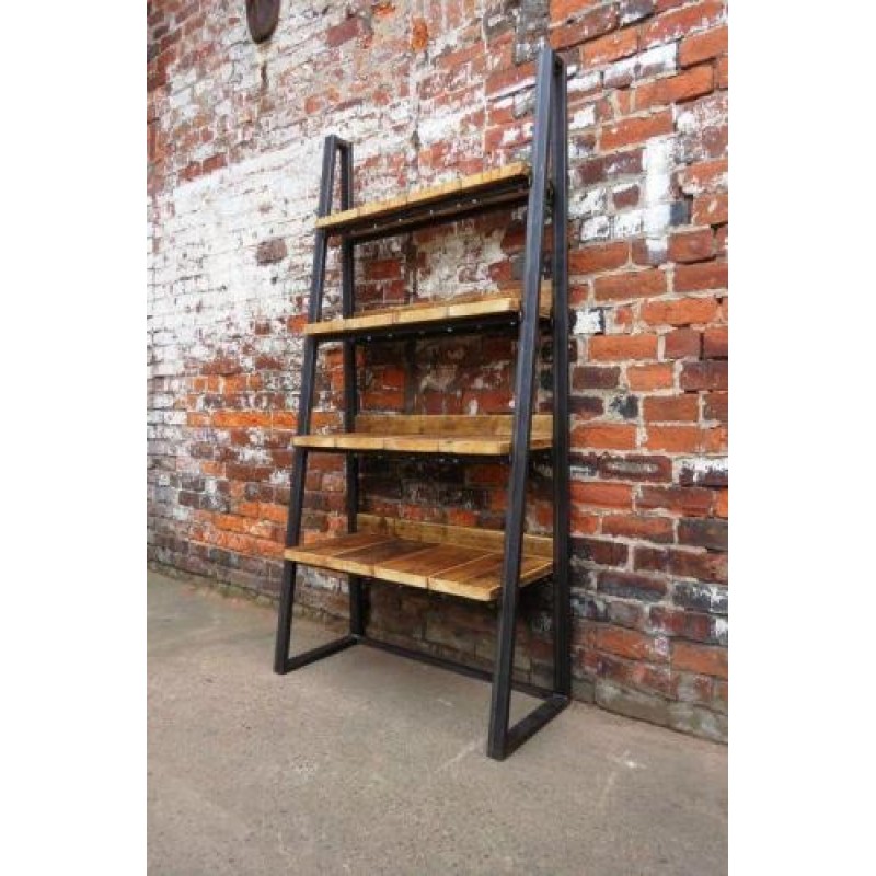 Стелаж для зберігання в стилі Loft NS-1654 1830x900x300 мм Черный