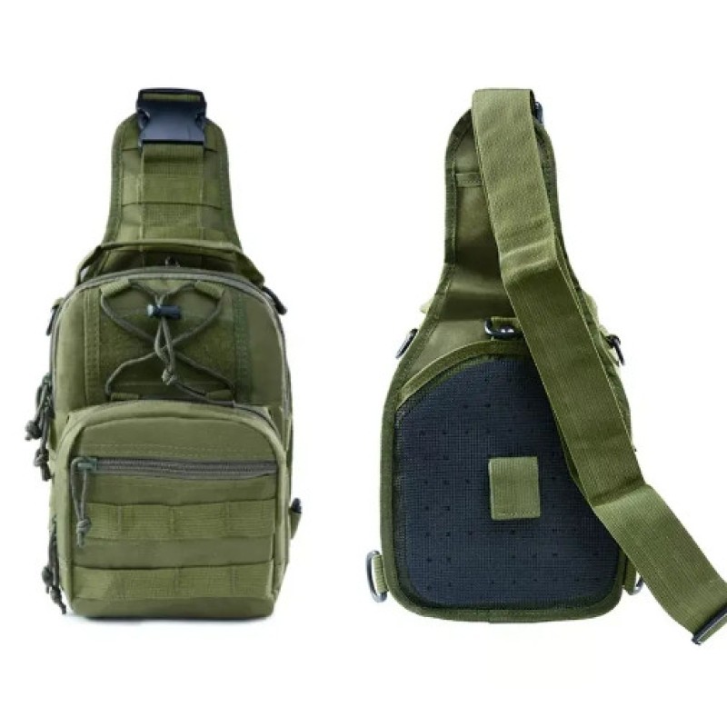 Сумка тактична No Brand 27x20x15 см Зелений (1713885921)