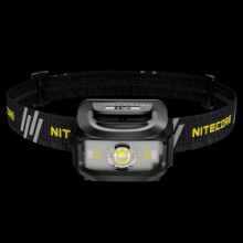 Налобний ліхтар Nitecore NU35 3xAAA 460лм Type-C Чорний (2449963688)