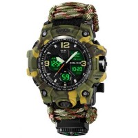Армійський годинник Skmei 1155G Hamlet Paracord Camo (1155-54) Армійський годинник Skmei 1155G Hamlet Paracord Camo (1155-54)