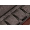 Кейс для годинників Salvadore 4W-FH-DBR-SPU 25х10х8 см Коричнево-сірий