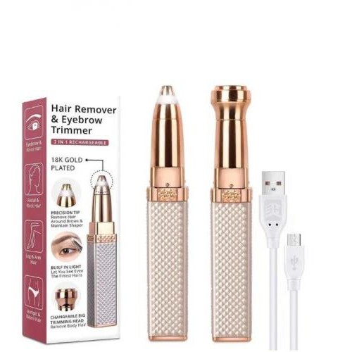 Епілятор жіночий для брів та обличчя RIAS Facial Eyebrow Trimmer 2в1 Епілятор жіночий для брів та обличчя RIAS Facial Eyebrow Trimmer 2в1