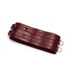 Шкіряний пояс для бондажу Liebe Seele Wine Red Waist Cuff M Size в інтернет супермаркеті PbayMarket!