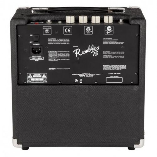 Комбопідсилювач для бас-гітари Fender Rumble 15 Комбопідсилювач для бас-гітари Fender Rumble 15