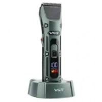 Машинка для стрижки волосся VGR V-696 5 Вт Зелений (2390000051) Машинка для стрижки волосся VGR V-696 5 Вт Зелений (2390000051)