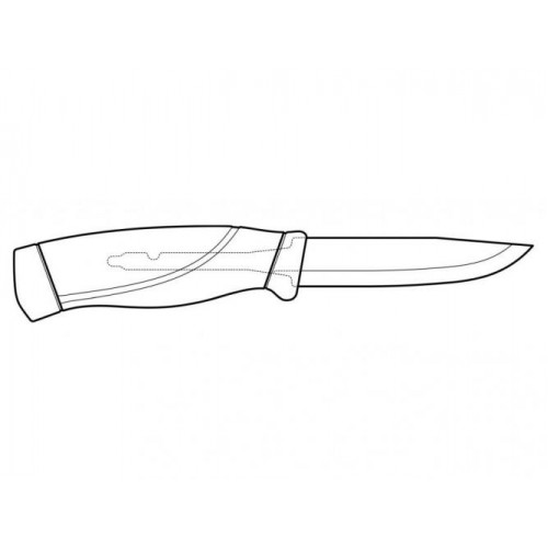 Ніж Morakniv Companion HeavyDuty Burnt з нержавіючої сталі Orange (13260) Ніж Morakniv Companion HeavyDuty Burnt з нержавіючої сталі Orange (13260)