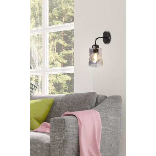 Бра Candellux Felis 16x27 см Чорний (21-00125)