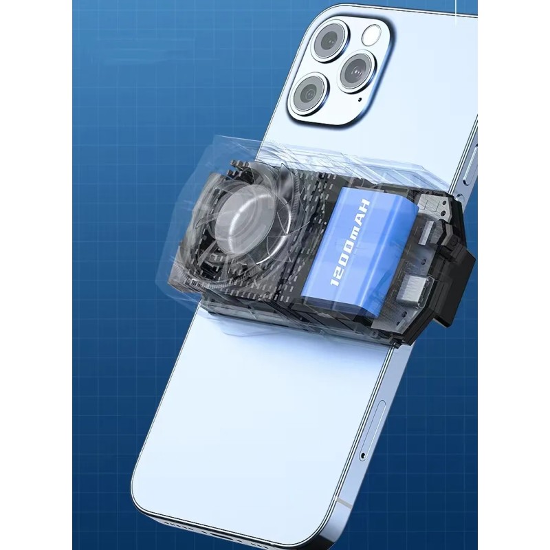 Напівпровідниковий радіатор-вентилятор із батареєю 1200 mAh (кулер) для смартфона MEMO PUBG Mobile DL-A 05