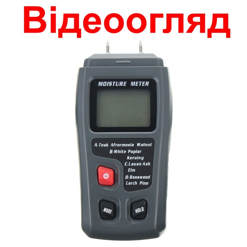 Вологомір деревини голчастий Bside EMT01, вимірювач вологості деревини
