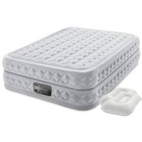 Надувне ліжко Intex 64490-2, 152 х 203 х 51 см, вбудований електронасос, подушки. Двоспальна Надувне ліжко Intex 64490-2, 152 х 203 х 51 см, вбудований електронасос, подушки. Двоспальна