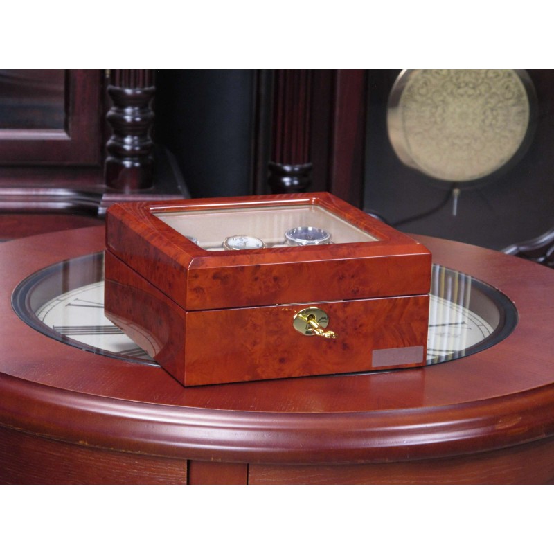 Шкатулка для зберігання годинників Salvadore 804-6DBC Коричневий