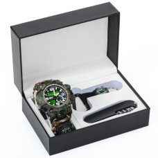 Подарунковий набір BESTA Box Military Set з компасом Темно-зелений (3360)