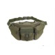 Сумка тактична поясна (бананка) олива Military