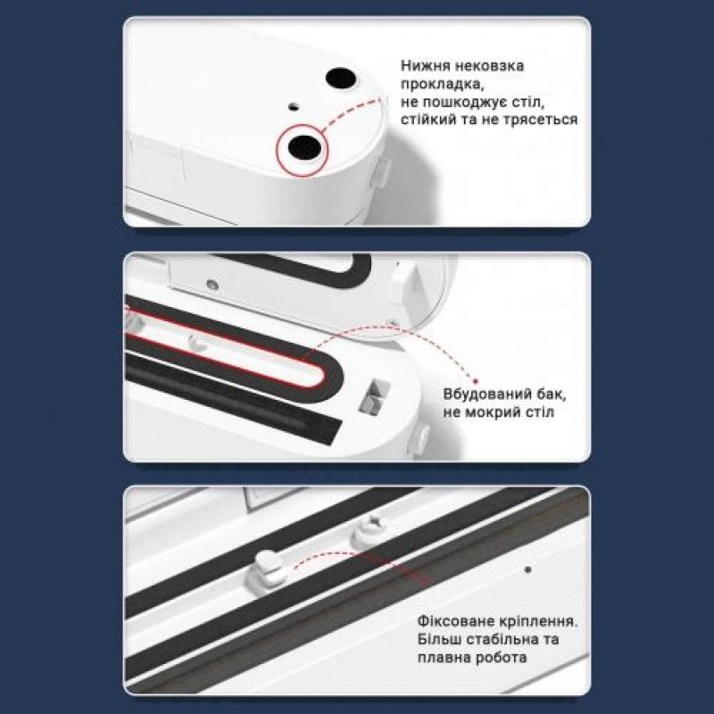 Вакуумний пакувальник для дому Inspire SJT-618 120W White